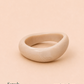 Bold White Chunky Bangle