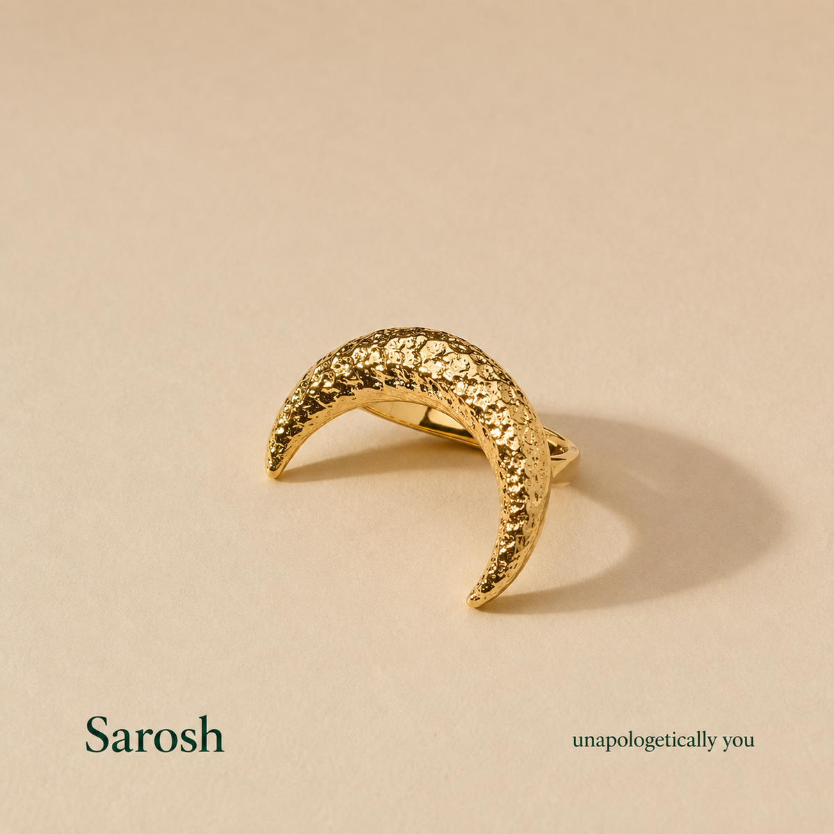 Crescent Moon Ring