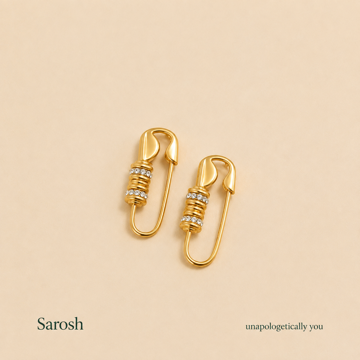 Pin It Earring