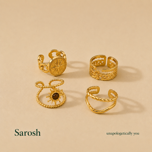 The Quartet Rings Set