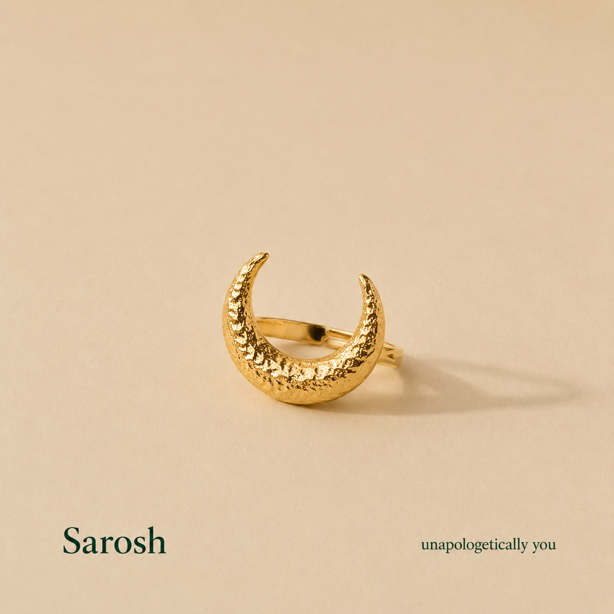 Crescent Moon Ring