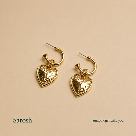 Heart of Gold Earrings